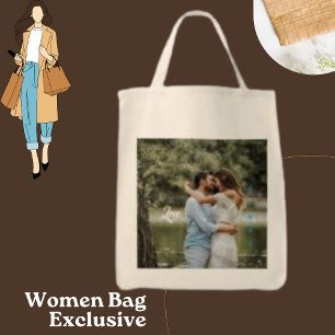 Bolsa Tote Foto do Love Casal Modern Binds