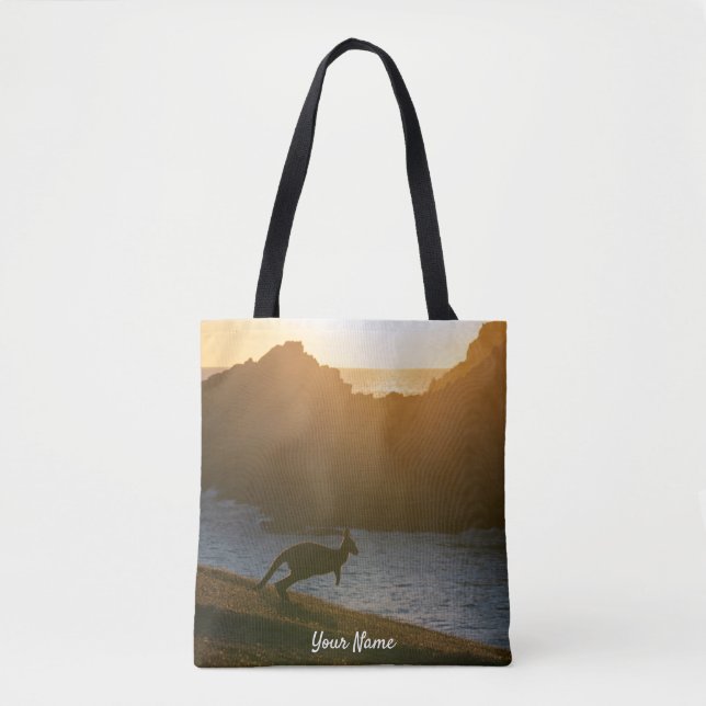 Bolsa Tote Foto do Sunset de Kangaroo, Austrália (Frente)