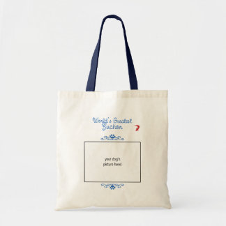 Bolsa Tote Foto feita sob encomenda! Mundos o grande Zuchon