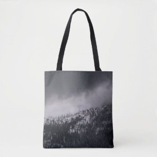 BOLSA TOTE FOTO GRAYSCALE DA ÁRVORE