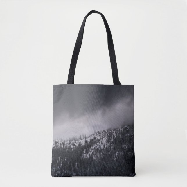BOLSA TOTE FOTO GRAYSCALE DA ÁRVORE (Frente)