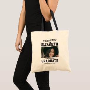 Bolsa Tote Foto Mãe Orgulhosa Pais Graduados Personalizado