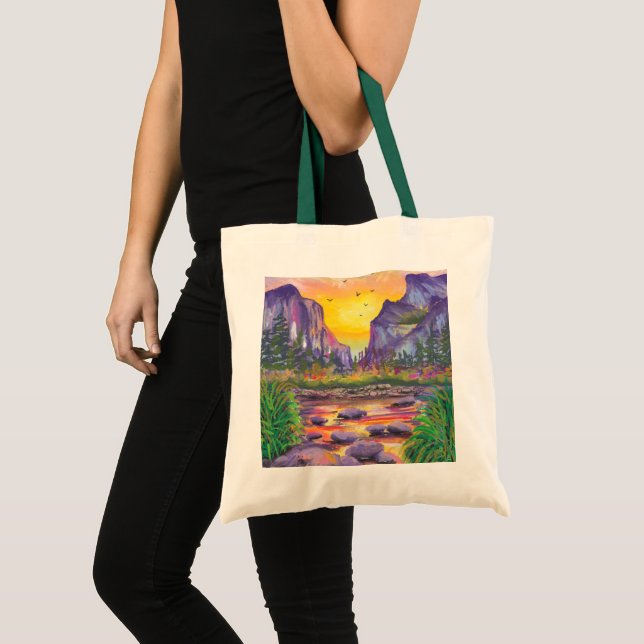 Bolsa Tote Foto Personalizada Da Natureza Butil (Frente (produto))