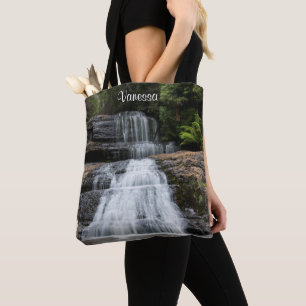 Bolsa Tote Foto personalizada de beleza natural em cascata