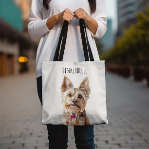 Bolsa Tote Foto Personalizada De Pet De 2 Lados
