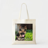 Foto personalizada do cão de german shepherd, nome