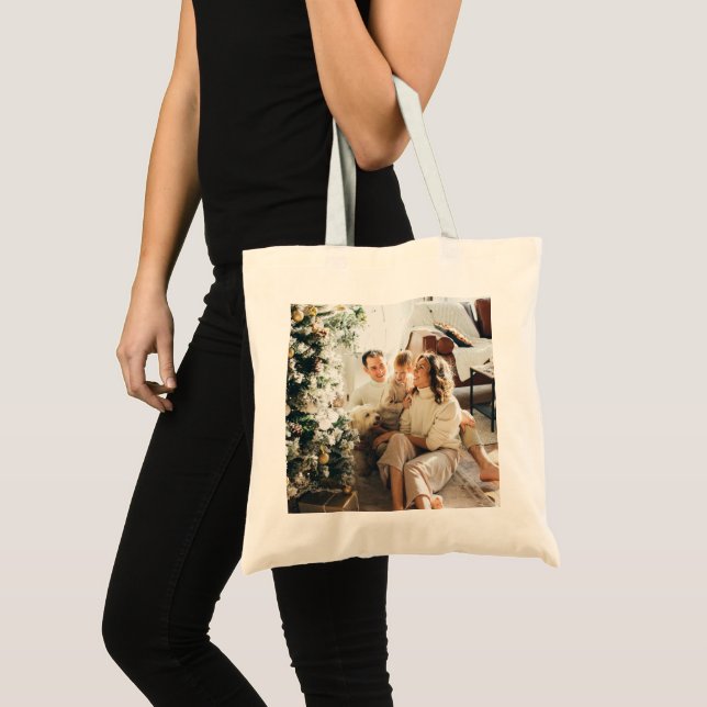 Bolsa Tote Foto personalizada dupla face (Frente (produto))