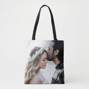 Bolsa Tote Foto personalizada personalizada dupla face