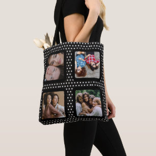 Bolsa Tote Foto Personalizada Personalizada Exclusiva de Cola