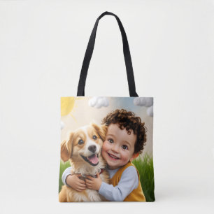 Bolsa Tote Foto Personalizada Simples Driver de Golfe Persona