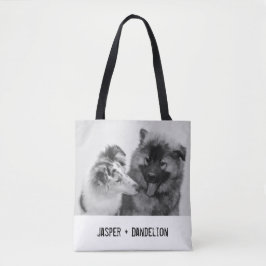 Bolsa Tote Foto personalizada simples e moderna do Pessoas