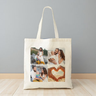 Bolsa Tote Foto Pessoal Minimalista