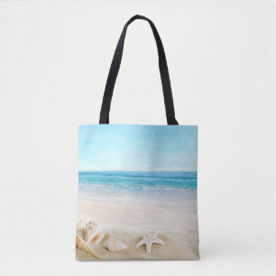 Bolsa Tote Foto Praia Férias de Verão