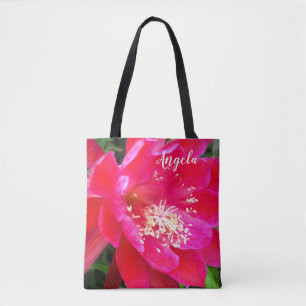 Bolsa Tote Foto Tropical Quente de Flor Epier