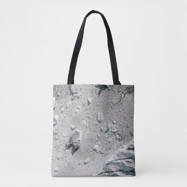 Bolsa Tote Fotografia aérea das rochas (Frente)