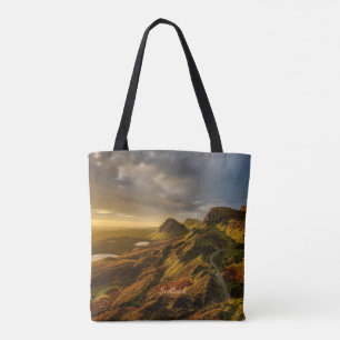 Bolsa Tote Fotografia da paisagem cênica da Escócia