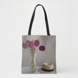 Bolsa Tote Fotografia Dahlia Original bonito Para Gigi