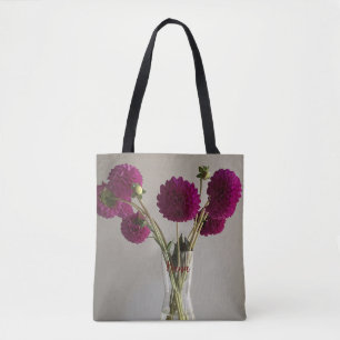 Bolsa Tote Fotografia Dahlia Original bonito Para Nana