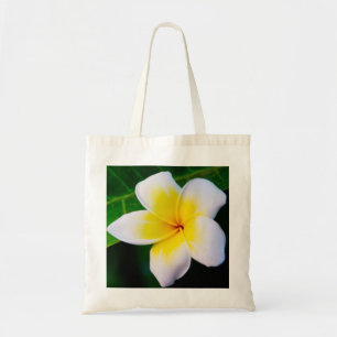 Bolsa Tote Fotografia de Flor de Plumeria
