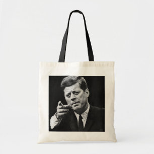 Bolsa Tote Fotografia de John F. Kennedy 3