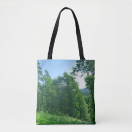 Bolsa Tote Fotografia de Paisagem Verde