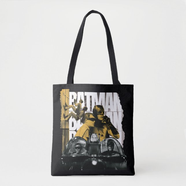 Bolsa Tote Fotografia Dinâmica Duo Scrapbook (Frente)