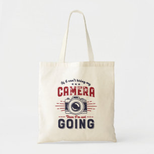 Bolsa Tote Fotografia engraçada cite fotógrafo e câmera