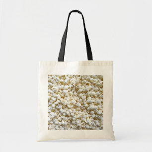 Bolsa Tote Fotografia festiva da decoração da pipoca
