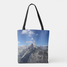 Bolsa Tote Fotografia Glacier Point Yosemite Azul