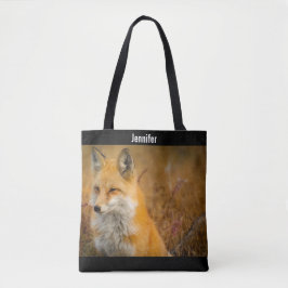 Bolsa Tote Fotografia natural de Fox Vermelha Cura