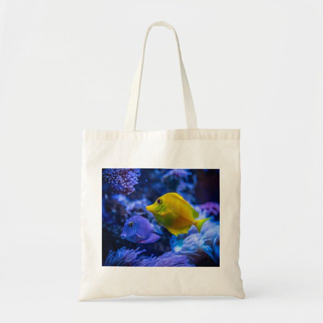 Bolsa Tote Fotografia náutica marinha aquática (Frente)