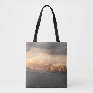 BOLSA TOTE FOTOGRAFIA PANORÂMICA DA MONTANHA