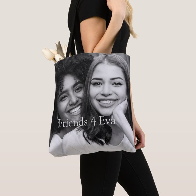 Bolsa Tote Fotografias Personalizadas Amigos 4 Eva (Close Up)