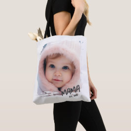 Bolsa Tote Fotos Personalizadas Mama Estabelecida