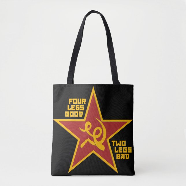 Bolsa Tote Four legs good (Frente)