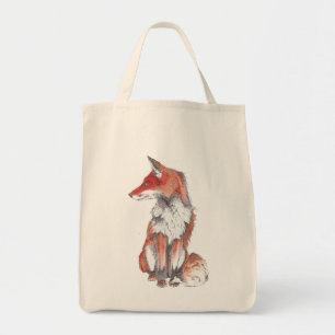 Bolsa Tote Fox pelo travesseiro de Inkspot