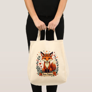 Bolsa Tote Fox Tales Boho Woodland Animal