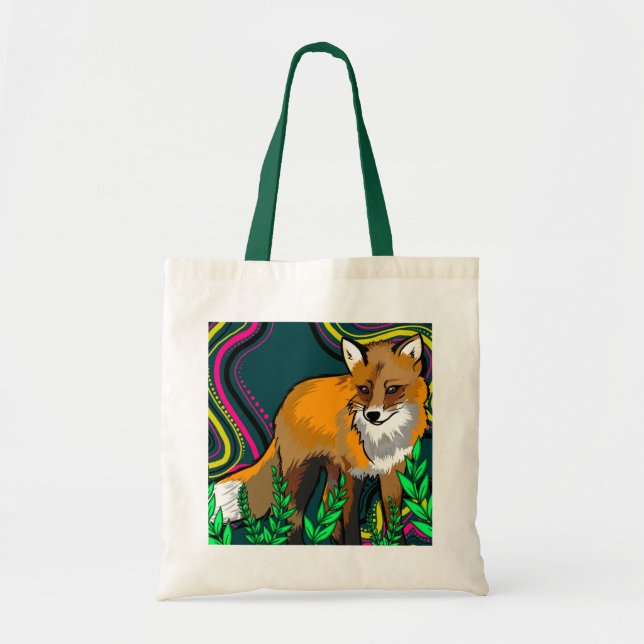 Bolsa Tote Fox Tote Bag (Frente)