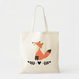 Bolsa Tote Fox Woodland Animal Foxes Lover Gift