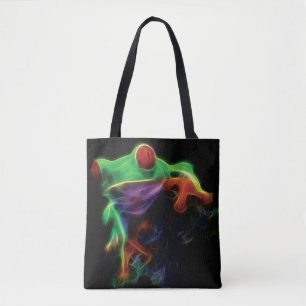 Bolsa Tote Fractal de Sapo de árvore