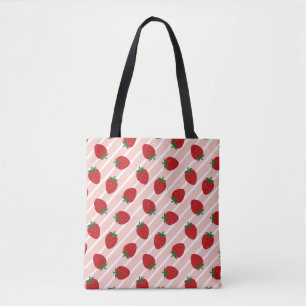 Bolsa Tote Fragmento de Morango Delight