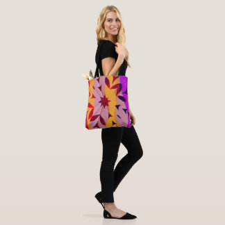 Bolsa Tote Fragmento Solar abstrato Geométrico 
