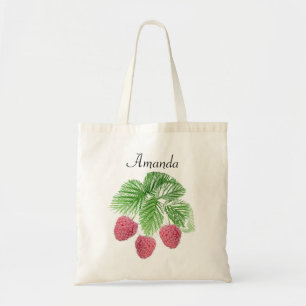 Bolsa Tote Framboesas vermelhas