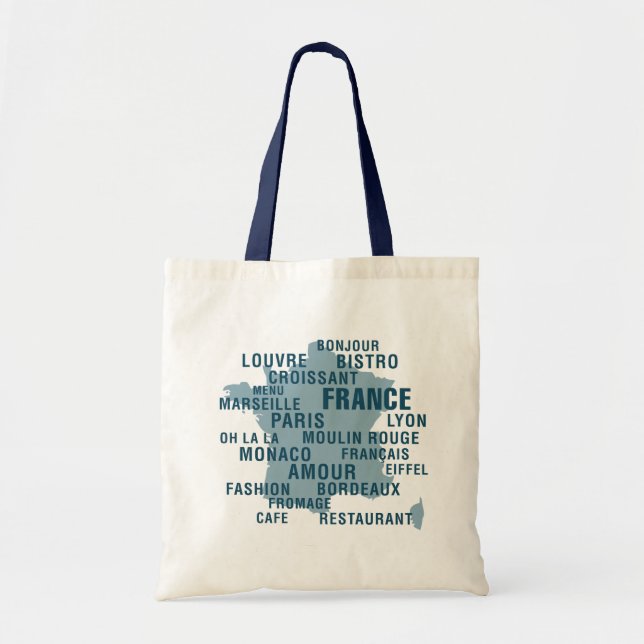 Bolsa Tote França (Frente)