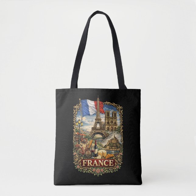 Bolsa Tote França (Frente)