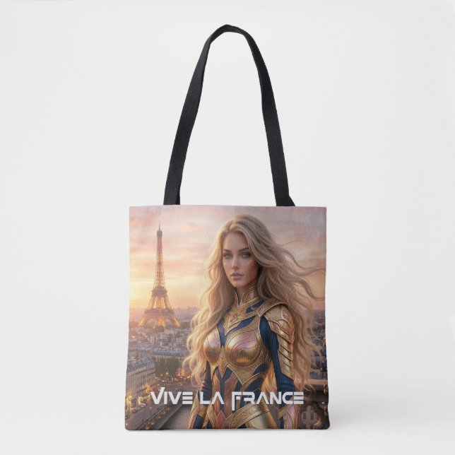 BOLSA TOTE FRANCE - PARIS (Frente)