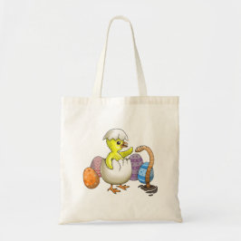 Bolsa Tote Frango de Páscoa Recém-Nascido