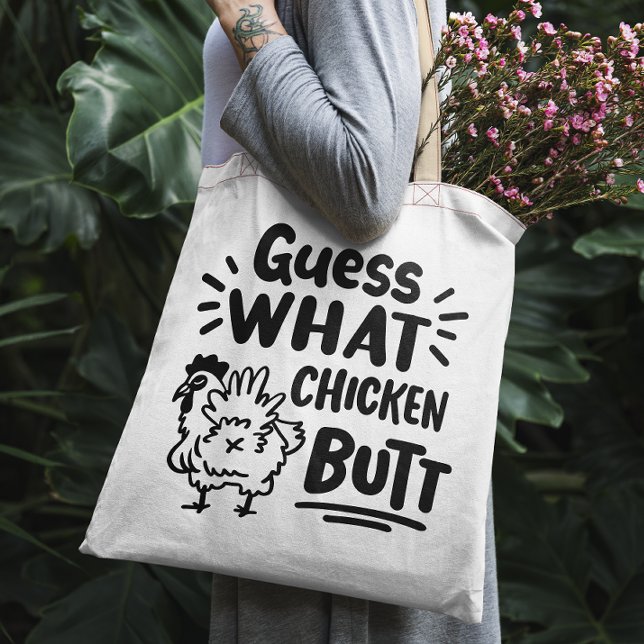 Bolsa Tote Frango Engraçado (Criador carregado)