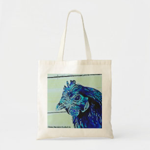 Bolsa Tote Frango Estilizado #1 Tote Bag roxo