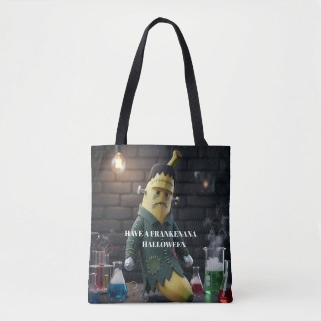 Bolsa Tote Frankenana Halloween (Frente)